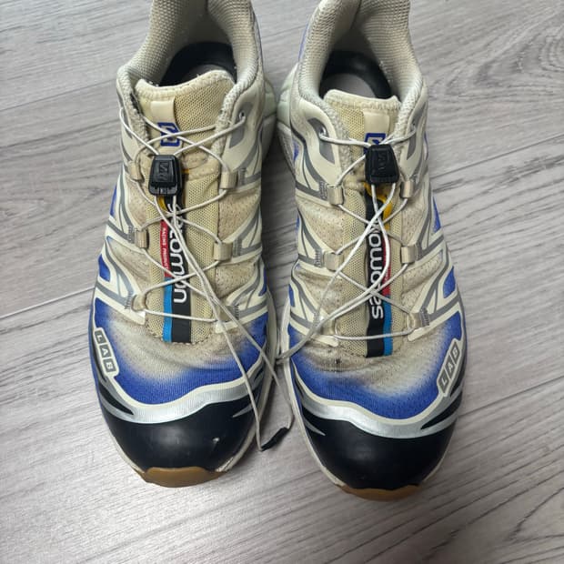 [265] 살로몬 xt-6 스카이라인 블리치드샌드 다즐링블루