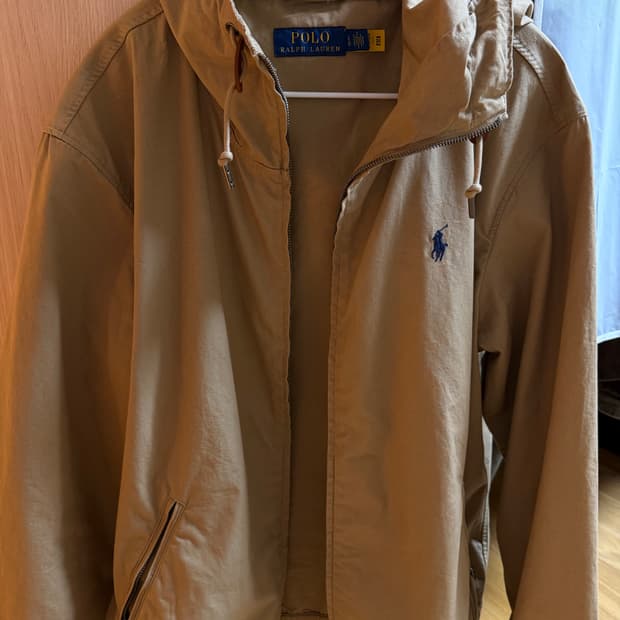 폴로 랄프로렌 포플린 후드 자켓