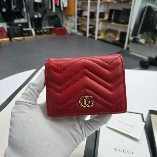 [A급컨디션] 구찌 마몬트 중지갑