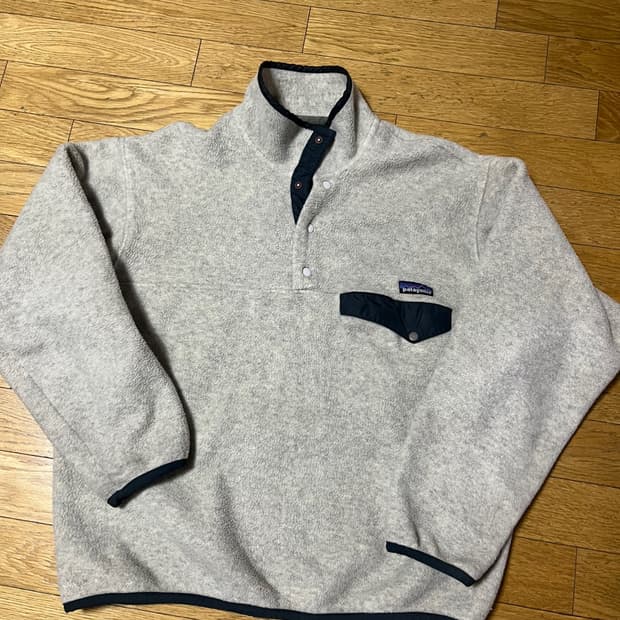 얼드 빈티지 파타고니아 신칠라 헤비웨이트 오트밀 그린 