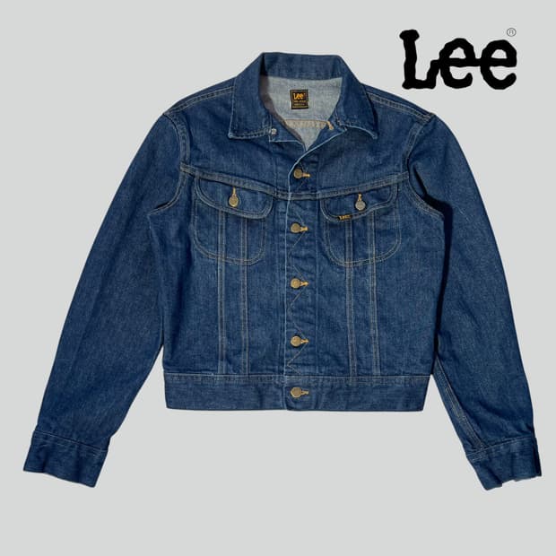 [S]80s lee 리 USA 101-J 데님 트러커 자켓
