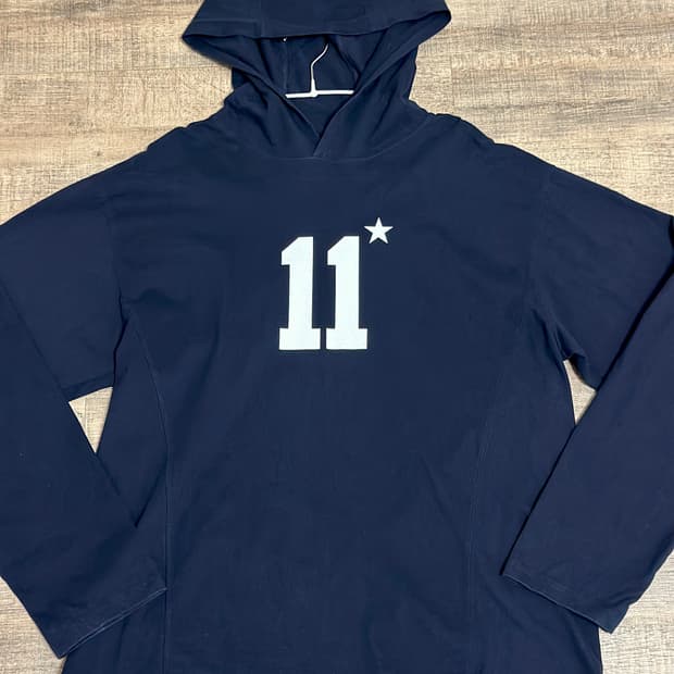 웹하우스 (Webhouse) 후드 롱슬리브 네이비