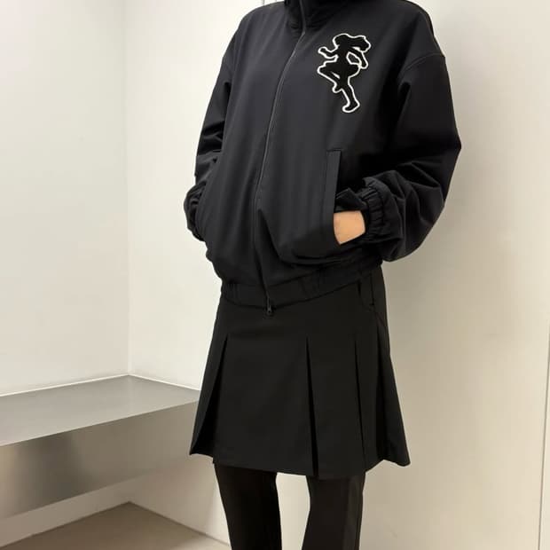 오호스 signature running girl jacket