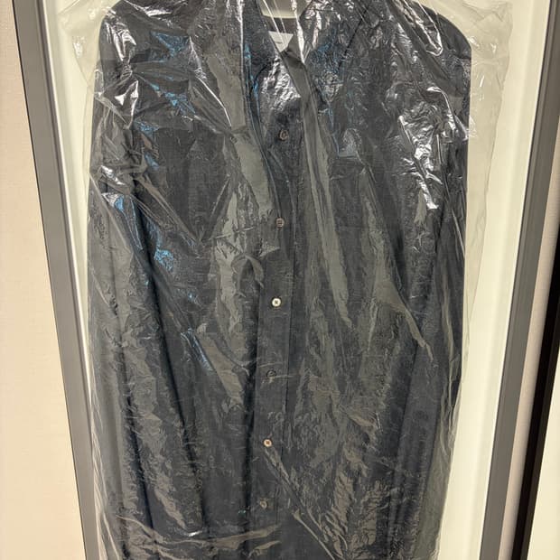 [OS] 그라프페이퍼 컬렉션 차콜 오버사이즈 셔츠 