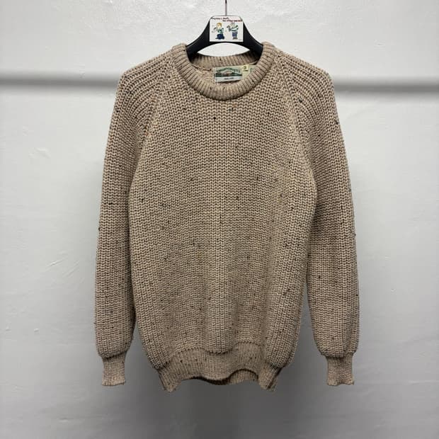 아란 크래프트 울 니트