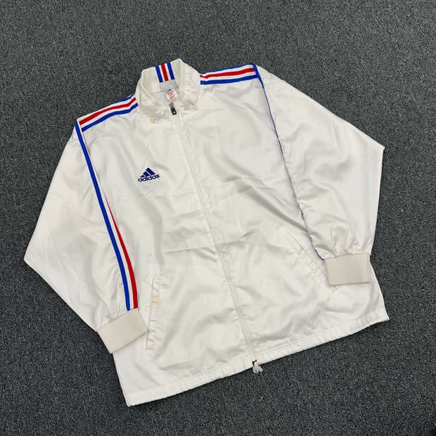 OS) 90s 아디다스 올드스쿨 바람막이 자켓
