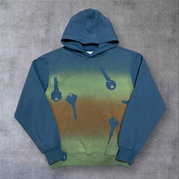 디스이즈네버댓 키 스프레이드 패턴 후드티