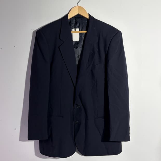 빈티지 블랙 싱글 블레이저 자켓