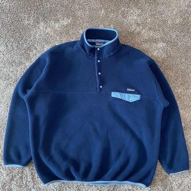 Patagonia synchilla 빈티지 신칠라 블루