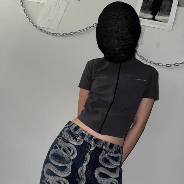 혜인서 져지 집업 반팔탑
