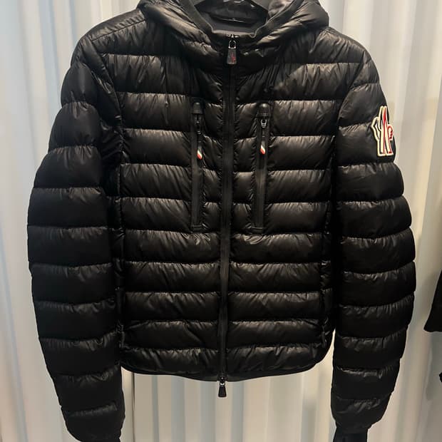 (2) 몽클레어 그레노블 카픽 다운 패딩 자켓 블랙