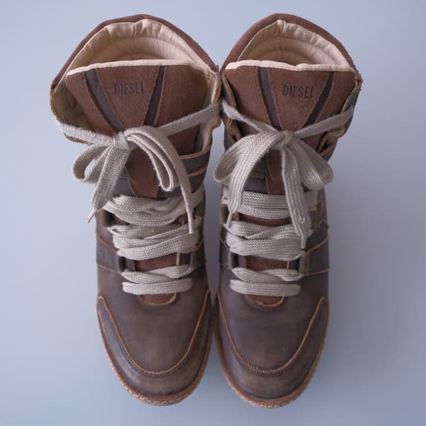 DIESEL high top wedge