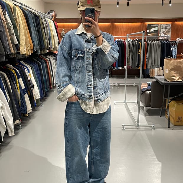 90s 리바이스 데님 자켓