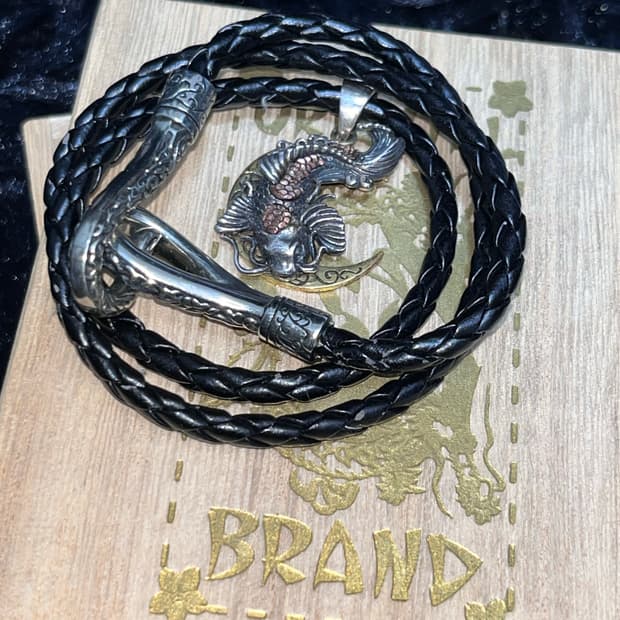 Oriental vibrations 잉어 오리엔탈 목걸이 925 실버