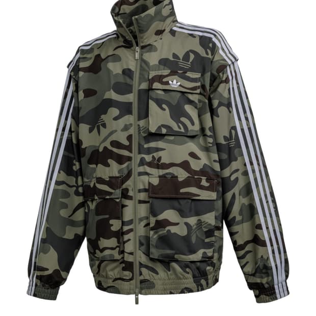 아디다스 카모 투웨이 바람막이 