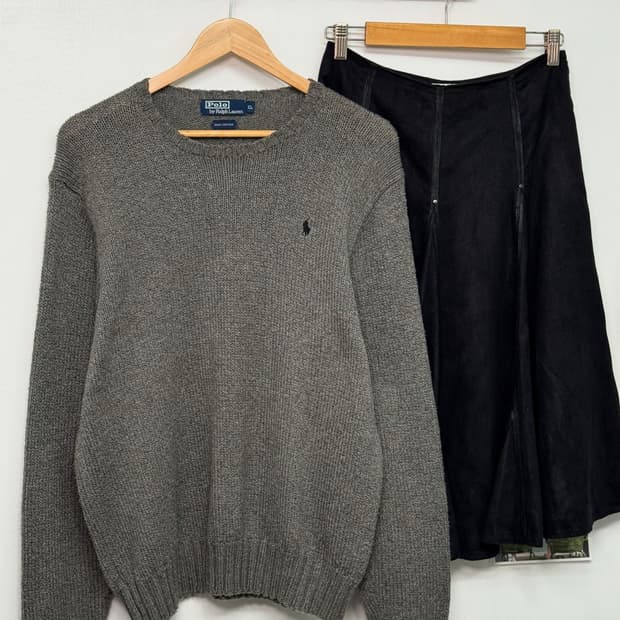 폴로 랄프로렌 니트 그레이/ N107