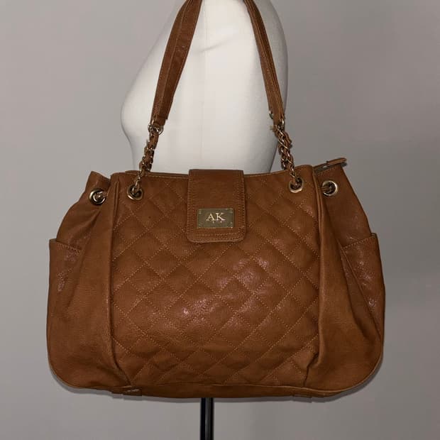 Anne klein vintage brown shoulder bag