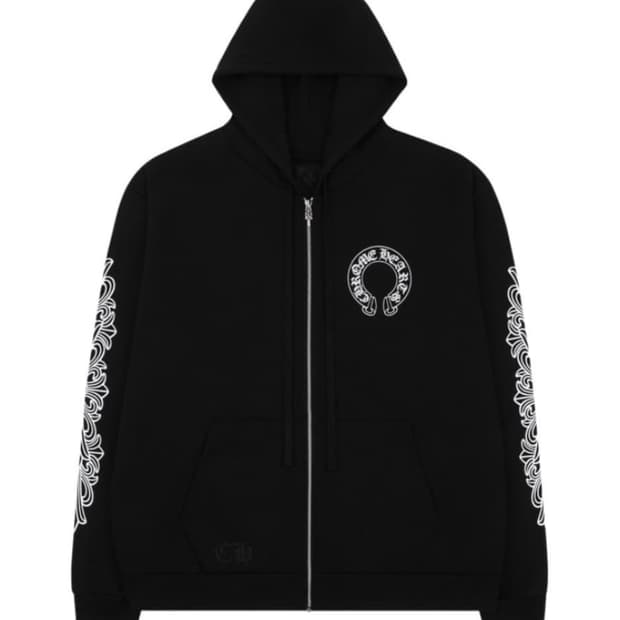 크롬하츠 후드집업 블랙 m사이즈 판매합니다