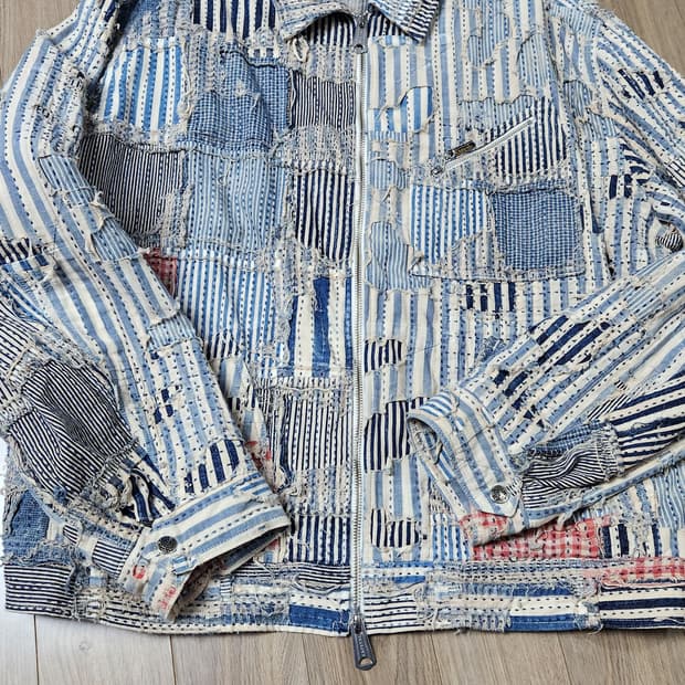 캐피탈 리버티 보로 집업 블라우스 히코리