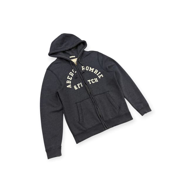 아베크롬비 네이비 워싱 후드집업