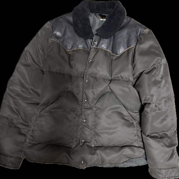 RRL 레더요크패딩 L