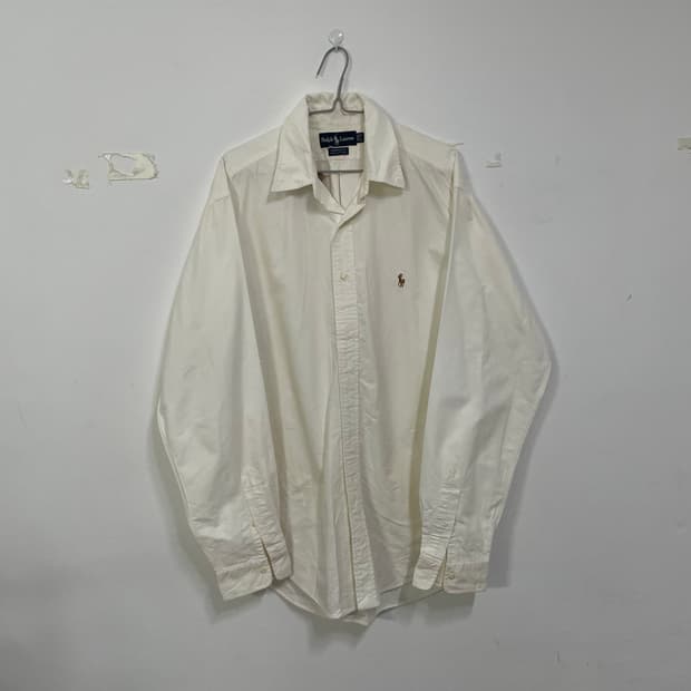 폴로랄프로렌 화이트 셔츠