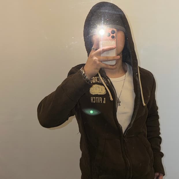 아베크롬비 대장급 브라운 후드집업 (국내유일)