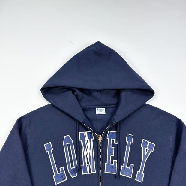 챔피온 x 노앙 리버스위브 네이비 헤비 후드집업 (XS 여성추천)