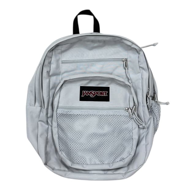 잔스포츠 빈티지 빅캠퍼스 그레이 메쉬 포켓 백팩 가방