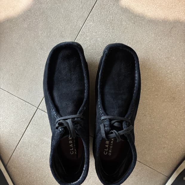 클락스 왈라비 부츠 고어텍스