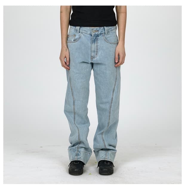 플라스틱프로덕트 MPa DRIFT DENIM PENTS (STEEL BL