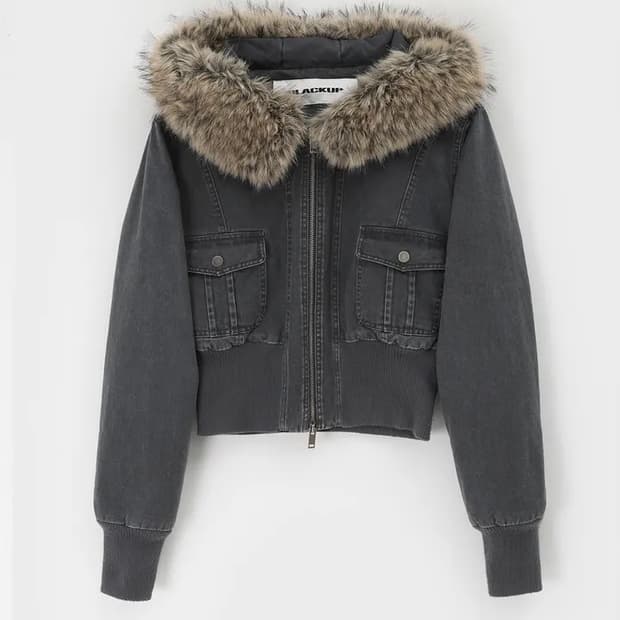 블랙업 쿠룸 퍼트리밍 워싱 후드 점퍼 판매