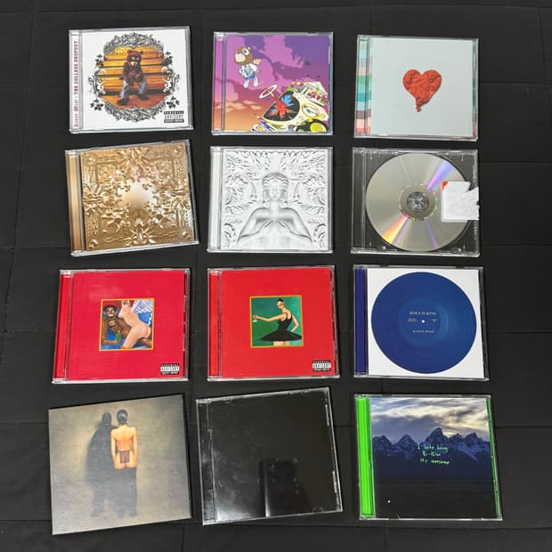 칸예 웨스트 CD 일괄 판매