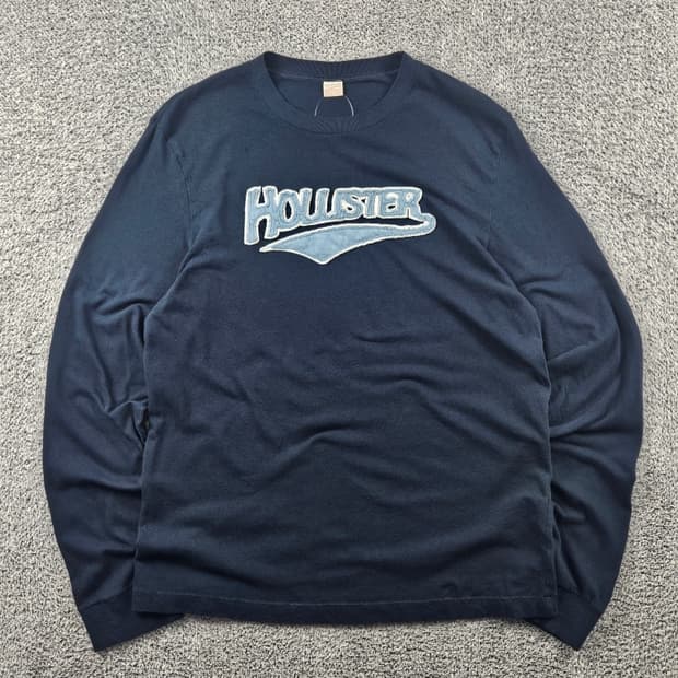 홀리스터 스펠아웃 싱글스티치 롱 슬리브 ( L ) / 11343