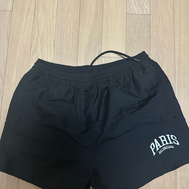 발렌시아가 PARIS 스윔웨어 반바지 블랙 S