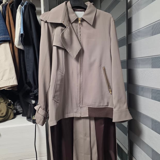 [3] Kolor 22aw 서지 트렌치코트