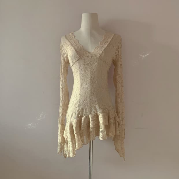 빈티지 원피스 레이스 원피스 로걀탑 히메갸루 오네갸루 르네상스 섹시원피스