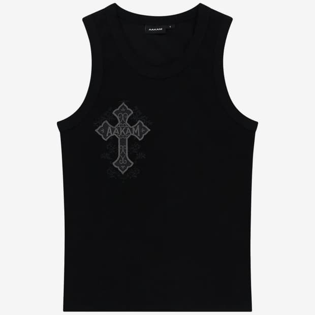 AAKAM AKM CROS2 Sleeveless (Black)