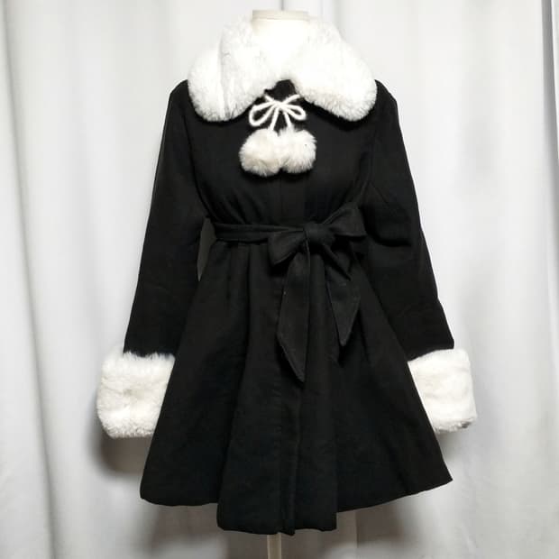 빈티지 리본자켓 코트 히메갸루 로맨틱 양산형지뢰계 달천 대장 핀터깔 펑크