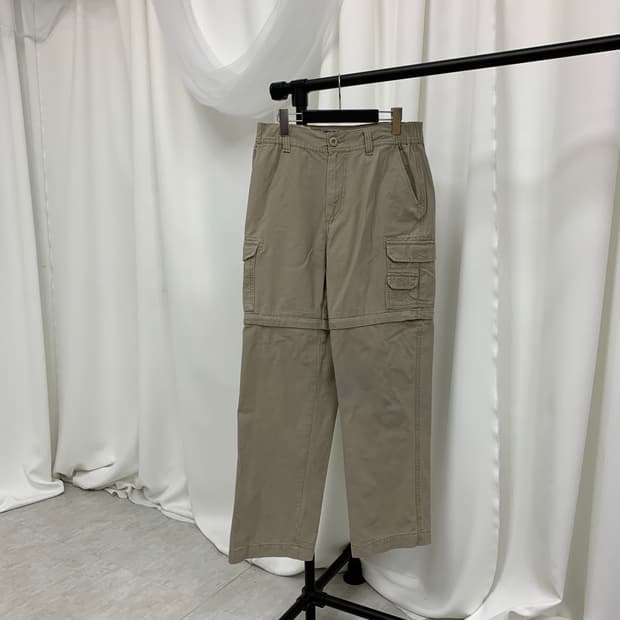핑크베이지 카고 팬츠