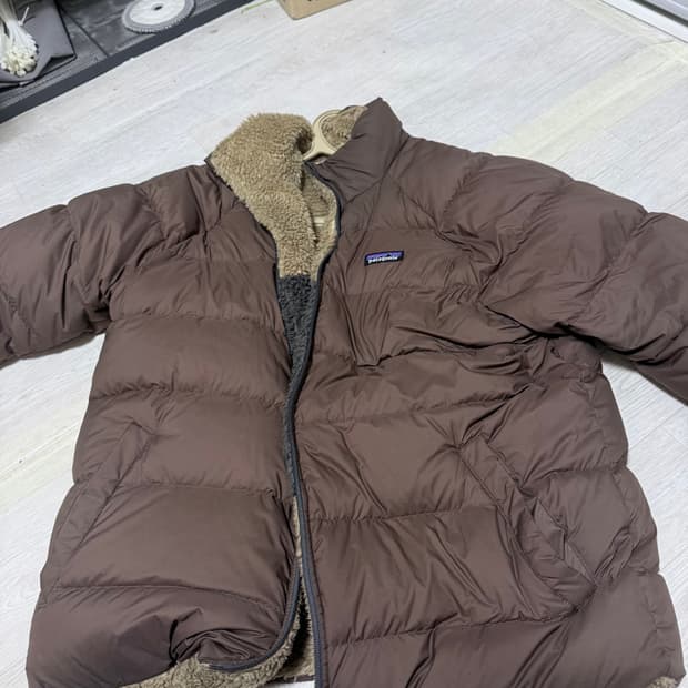 파타고니아 리버시블 양면 파카 110