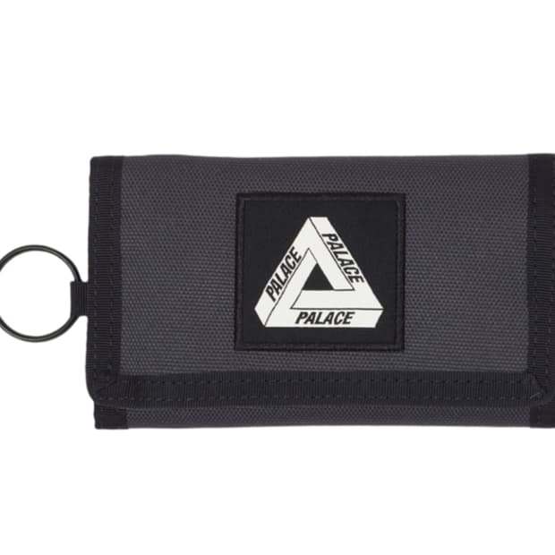 [새상품] 팔라스 코듀라 덕 캔버스 트라이폴드 월렛 카본 블랙