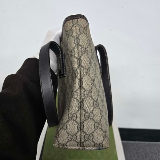 [보증서 정품] 구찌 시그니처 토트백