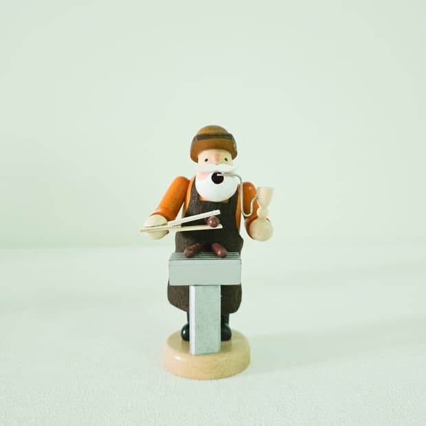 크리스마스 시즌 소세지굽는 독일목각 인센스콘 +캘린더세트 [새상품]