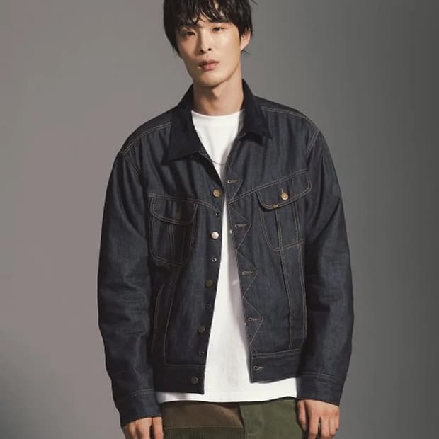 리 X 엔지니어드 가먼츠 스톰라이더 리버서블 자켓 인디고 (M)