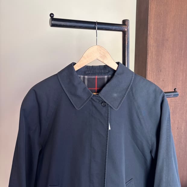 15936 - 버버리 네이비 블루종 자켓