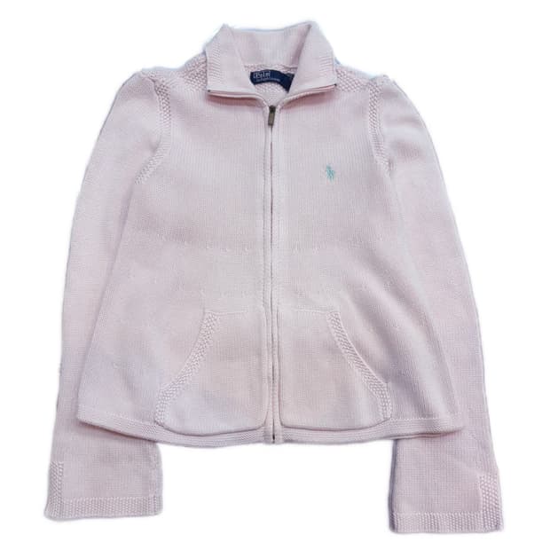 💗폴로 랄프로렌 베이비 핑크 니트 집업💗