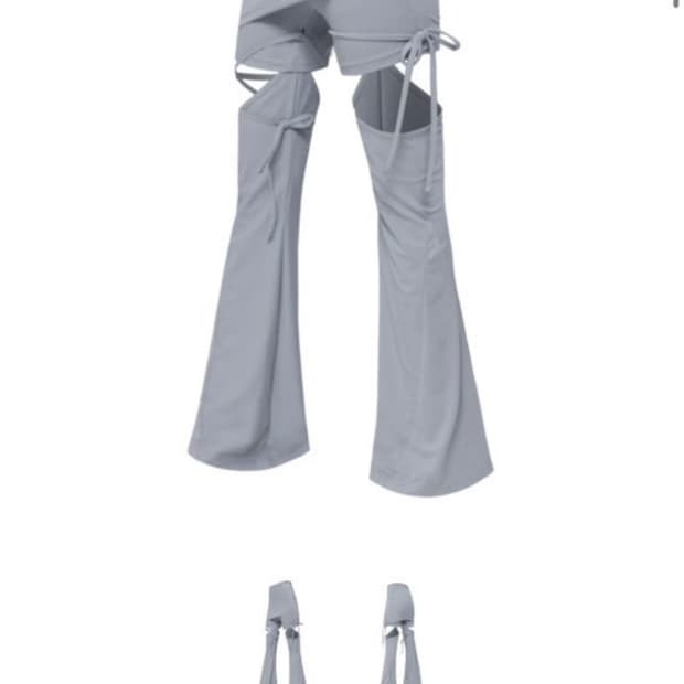 Ojos 오호스 디태처블 스트랩 스커트 쇼츠 1