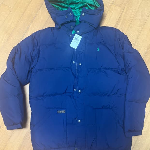 폴로 네이비 패딩