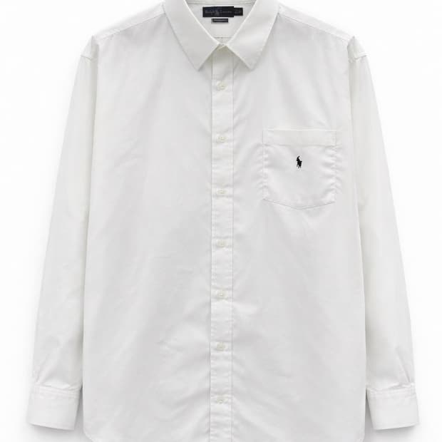 폴로 랄프로렌 남성 화이트 셔츠 XL